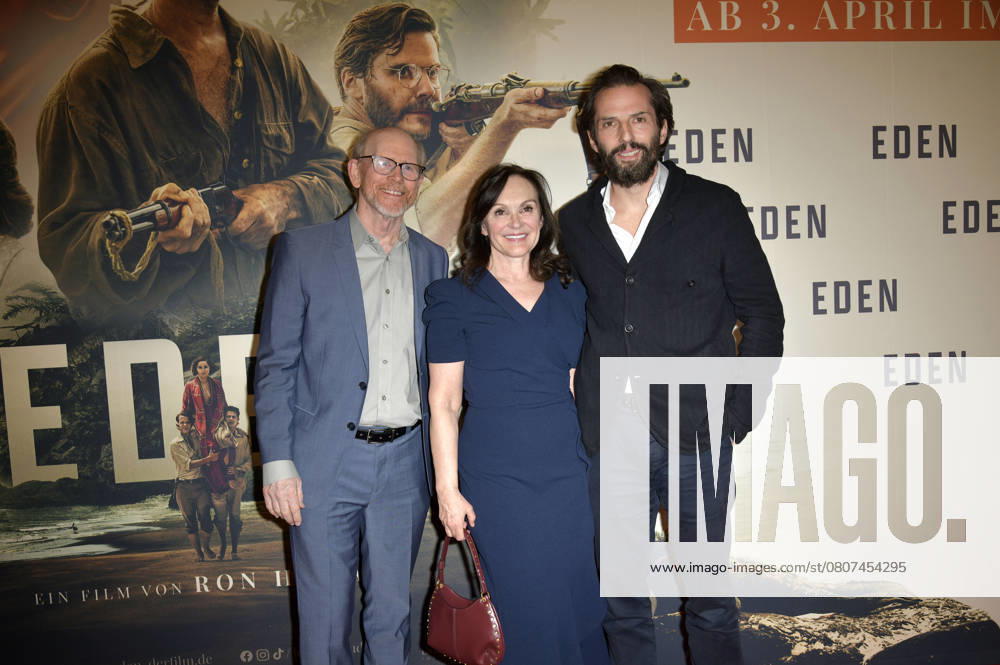 Ron Howard, Jasna Vavra und Quirin Berg beim Special Screening des Kinofilms Eden in der Astor Film Lounge. Berlin