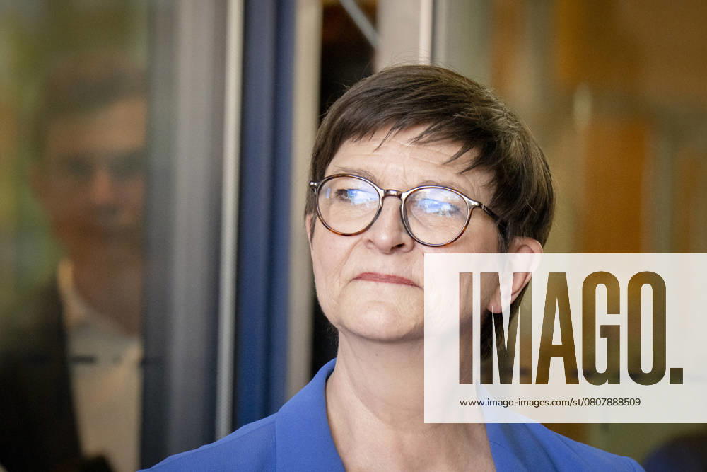 Saskia Esken Hauptverhandlungsgruppe, Regierungskoalition, Willy-Brandt-Haus, Auftaktstatement, Parteivorsitzende, Saskia Esken Berlin Berlin GER