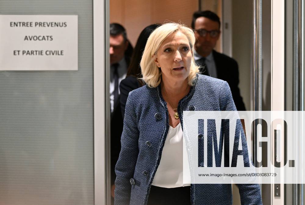 France Marine Le Pen found guilty of misappropriating public funds PHOTOPQR OUEST FRANCE Stéphane Geufroi Paris 31 03 2025 The Paris court handed down its decision in the RN trial on Monday March 31 Far-right figure Marine Le Pen was sentenced to five years ineligibility with immediate execution, greatly compromising her political future France s Marine Le Pen has been found guilty of misappropriating European funds to finance her far right National Rally RN party, in a case which could lead to her being barred from standing in the 2027 presidential election Paris France
