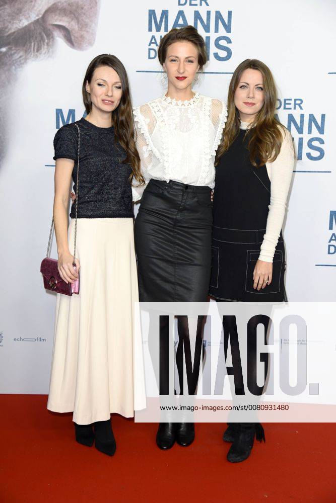 Julia Hartmann, Natalia Belitski, Alice Dwyer bei der Publikumspremiere von Der Mann aus dem Eis im Zoo Palast in Berlin am 21.11.2017