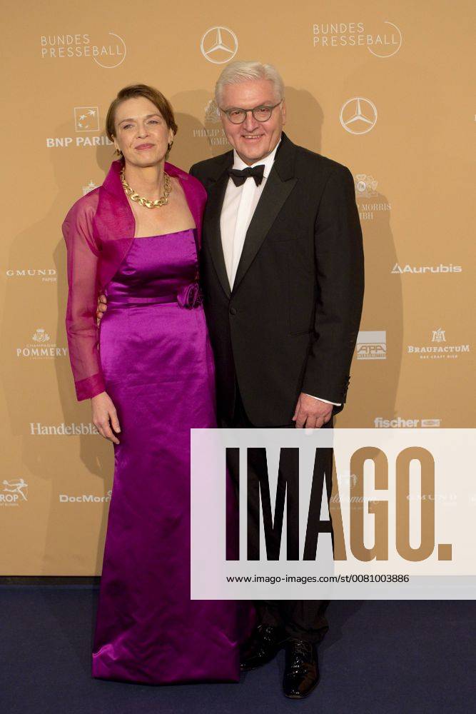 Deutschland, Berlin Hotel ADLON, Bundespresseball 2017, Bundespräsident Frank Walter Steinmeier