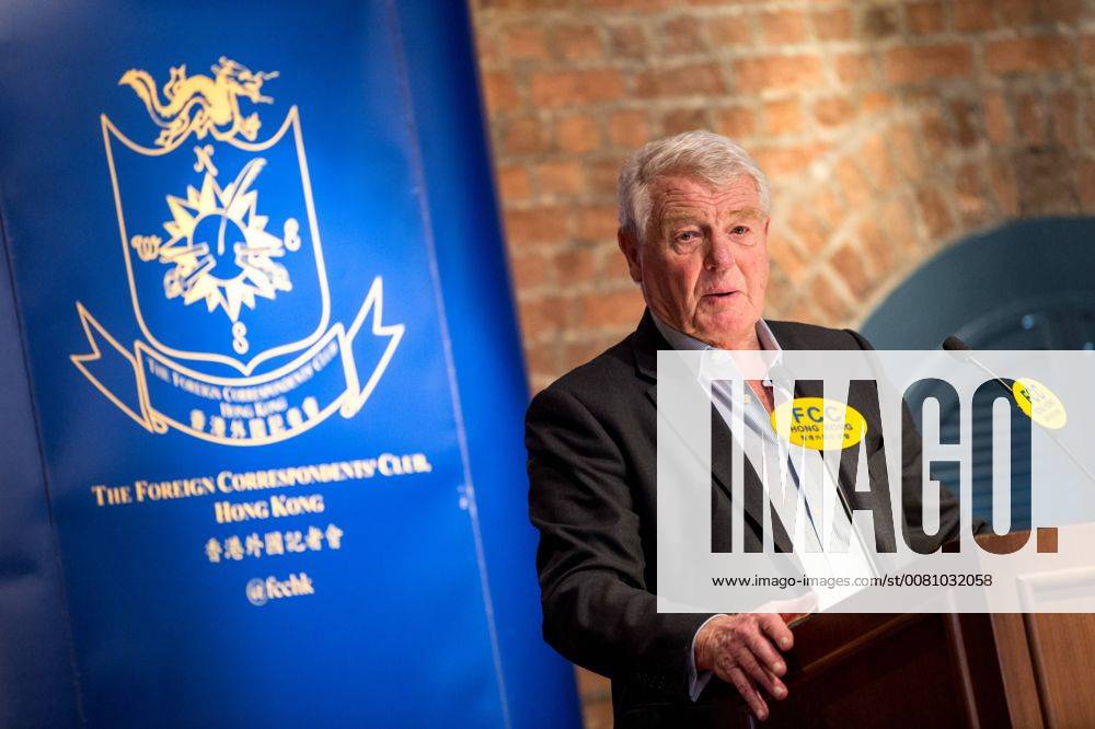 Hong Kong, Hong Kong SAR, CHINA - HONG KONG SAR,CHINA: November 28, 2017. Lord Paddy Ashdown of Norton-sub-Hamdon gives a politically inflamed speech on the Basic Law in the Foreign Correspondents Club, Central Hong Kong Hong Kong CHINA - ZUMAr144 20171128_zap_r144_003