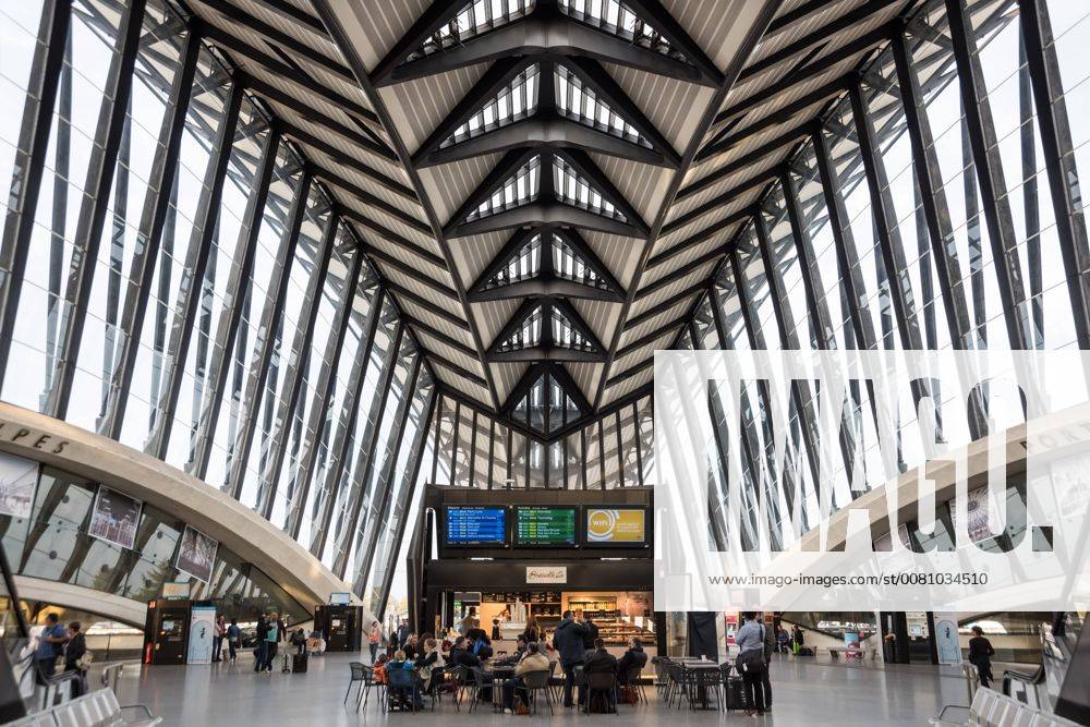 Lyon, Flughafenbahnhof Saint-Exupery - Lyon, Airport Saint-Exupery
