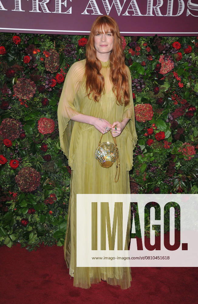 The Evening Standard Theatre Awards 2019 LONDON, ENGLAND - NOVEMBER 24: Florence Welch at the Evening Standard Theatre Awards 2019, London Coliseum, St Martin s Lane on Sunday 24 November 2019 in London, England, UK. CAP CAN CAN London UK Great Britain