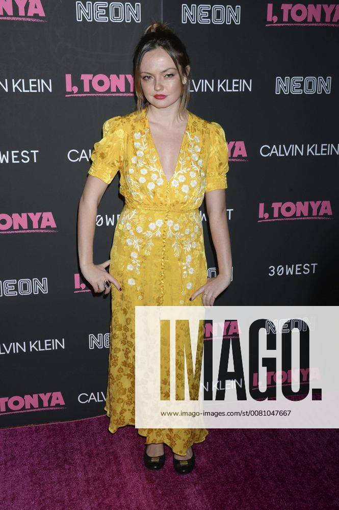 Emily Meade bei der Premiere des Kinofilms I, Tonya im Village East Cinema. New York