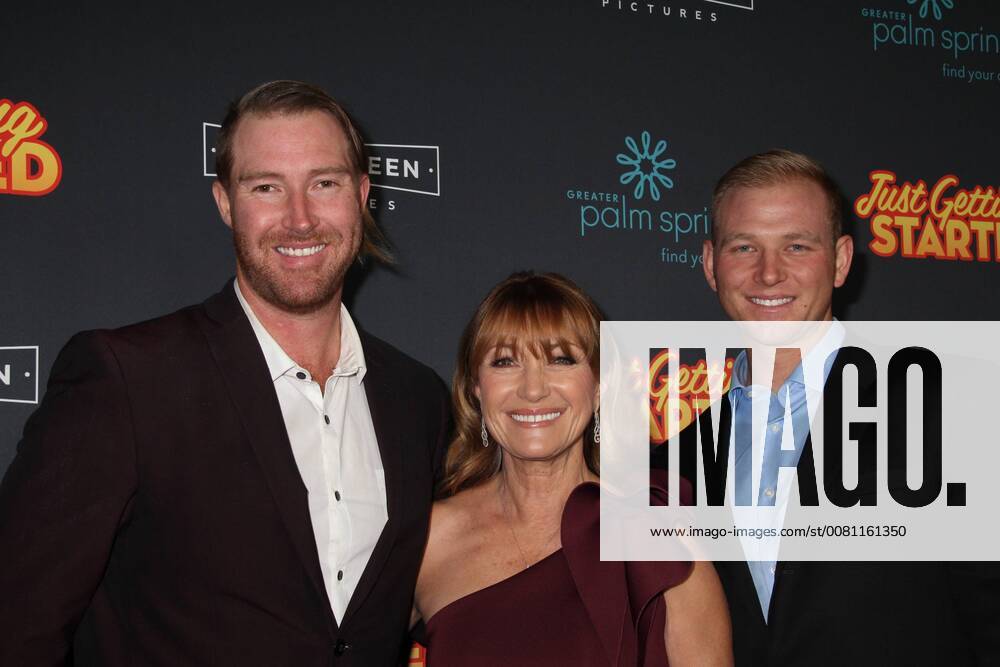Sean Flynn, Jane Seymour, Johnny Keach 12 07 2017 The Los Angeles Premiere of Just Getting Started held at The ArcLight Hollywood in Los Angeles, CA