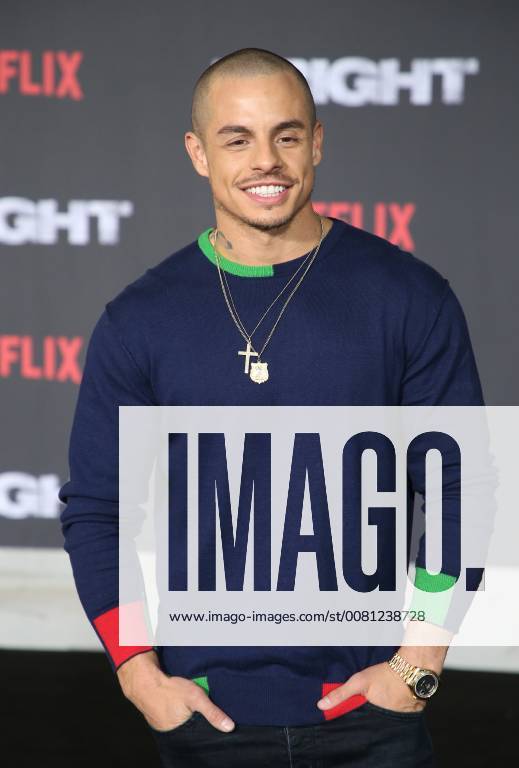 WESTWOOD, CA - DECEMBER 13: Casper Smart, at Premiere Of Netflix s Bright at The Regency Village Theatre, In Hollywood, California on December 13, 2017.