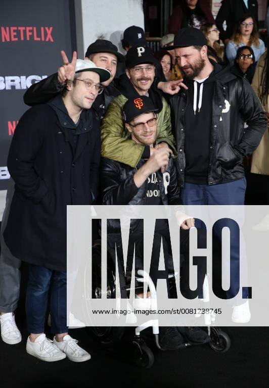 WESTWOOD, CA - DECEMBER 13: Portugal the Man, at Premiere Of Netflix s Bright at The Regency Village Theatre, In Hollywood, California on December 13, 2017.