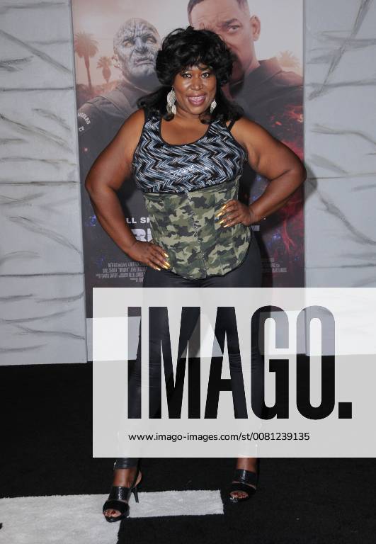 Westwood, CA, U.S. - 13 December 2017 - Westwood, California - Kia Stevens. Netflix s Bright Los Angeles Premiere held at Regency Village Theatre in Westwood. Photo Credit: AdMedia Westwood U.S. - ZUMAa123 20171213_zaa_a123_321