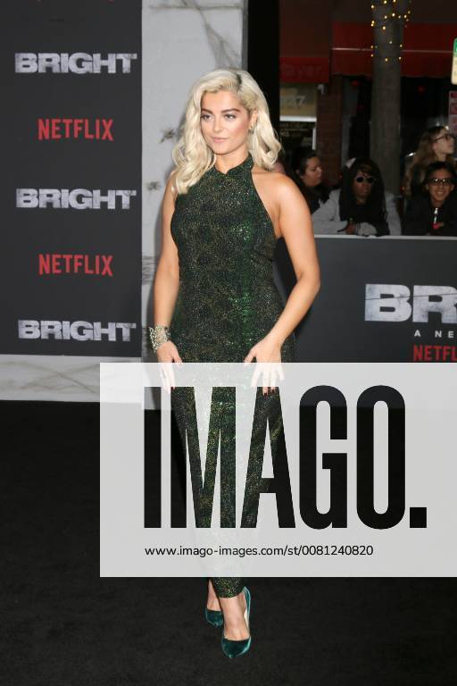 LOS ANGELES - DEC 13: Bebe Rexha at the Bright Premiere at Village Theater on December 13, 2017 in Westwood, CA