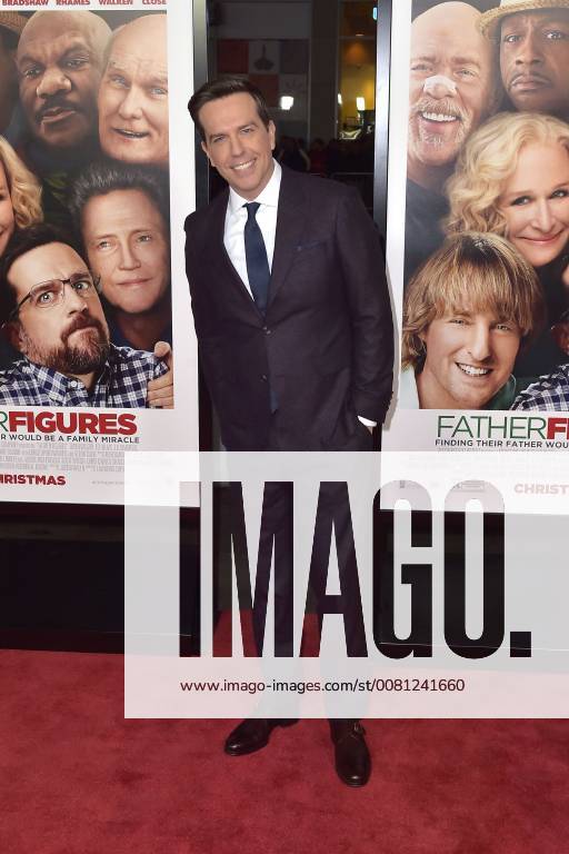 Ed Helms bei der Premiere des Kinofilms Father Figures Wer ist Daddy? in TCL Chinese Theatre, Hollywood. Los Angeles