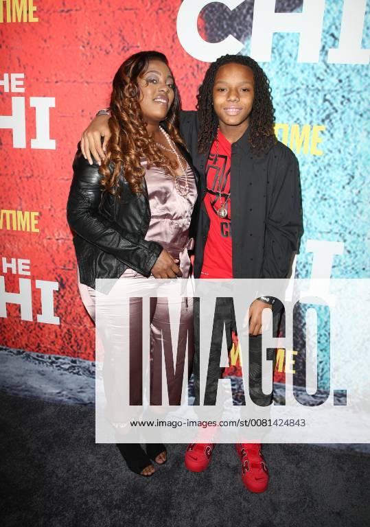 LOS ANGELES, CA - January 3: Michael Epps, Mother, at 29th Premiere Of Showtime s The Chi at The Downtown Independent in Los Angeles, California on January 3, 2018.