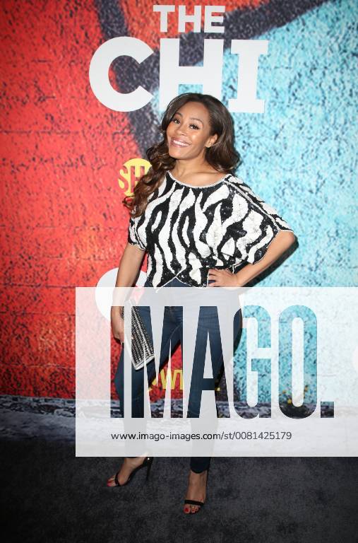 LOS ANGELES, CA - January 3: Tai Davis, at 29th Premiere Of Showtime s The Chi at The Downtown Independent in Los Angeles, California on January 3, 2018.