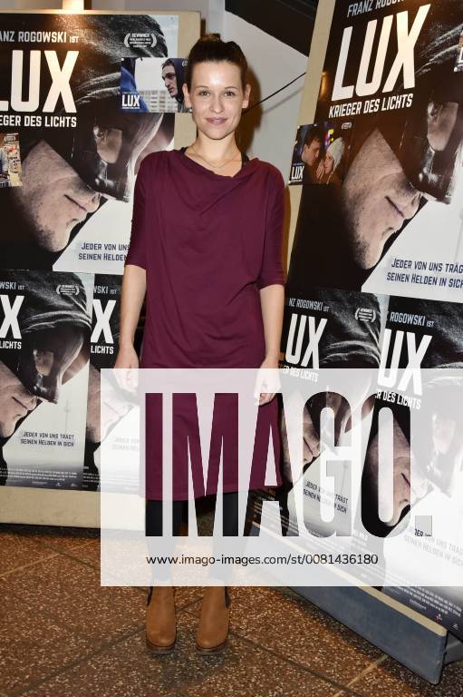 Kristin Suckow bei der Premiere des Kinofilms Lux - Krieger des Lichts im Filmtheater am Friedrichshain. Berlin