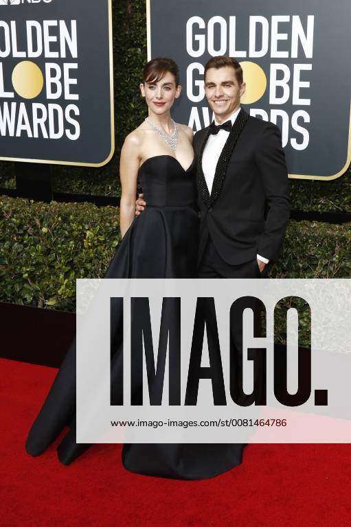Allison Brie und Dave Franco bei der Verleihung der 75. Golden Globe Awards im Beverly Hilton Hotel. Beverly Hills