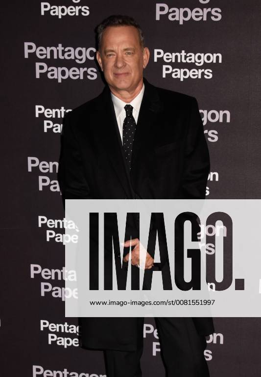 Pentagon Papers Premiere in Paris Tom Hanks ( acteur ) CELEBRITES : Avant premiere du film PENTAGON PAPERS - Paris - 13 01 2018 FedericoPestellini Panoramic