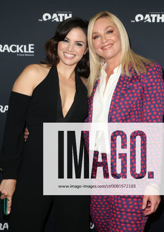 Crackle Serienpremiere in Pasadena January 15, 2018 - Pasadena, CA, U.S. - 15 January 2018 - Pasadena, California - Katrina Law, Elisabeth Rohm. â€oeThe Oath†Photo Opp with the cast of Crackleâ€⠢s new drama series at The Winter TCA. Photo Credit: AdMedia Pasadena U.S. - ZUMAa123 20180115_zaa_a123_066