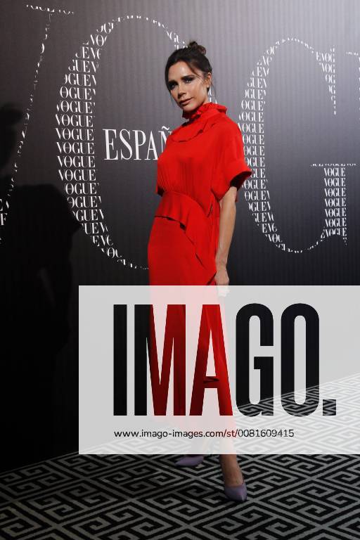 The magazine Vogue celebrates a dinner in honor of Victoria Beckham in Madrid, Spain. (Photo: Jose Cuesta 261 Cordon Press). Victoria Beckham. Cordon Press J.Cuesta