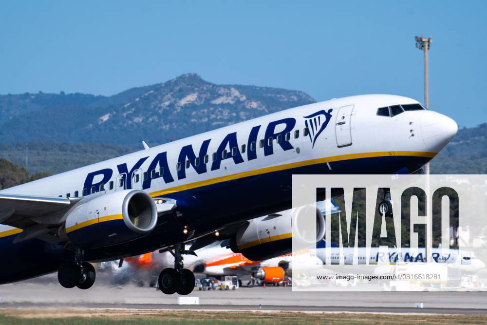 20250504 Airport Palma de Mallorca PALMA DE MALLORCA, SPAIN - MAY 4 2025 : Airline Buzz ( Ryanair branded) Boeing 737 NG Max - MSN 34987 SP-RKZ at - Airport Palma de Mallorca on May 4, 2025 in Palma de Mallorca, . Palma de Mallorca Baleares Spain