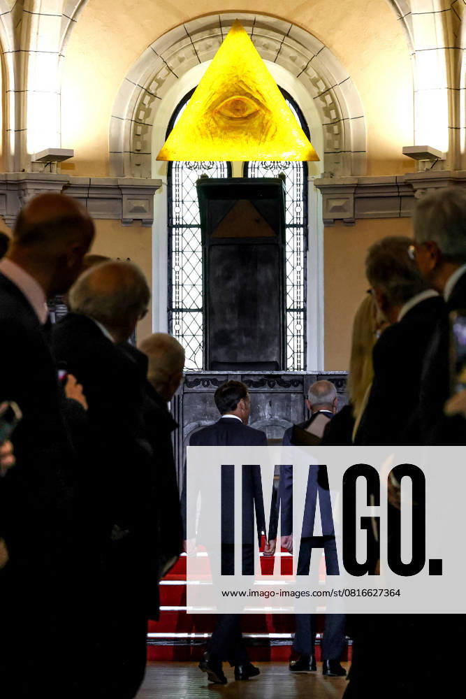 President Emmanuel Macron delivers a speech at the Grande Loge de France in Paris President Emmanuel Macron delivers a speech at the Grande Loge de France in Paris on May 5, 2025 Stephane Lemouton Pool Bestimage French President, Emmanuel Macron delivers a speech at the Grande Loge of France on May 5, 2025, in Paris, France, on the eve of the 120th anniversary of the law on the separation of Church and State, and on the occasion of the first presidential visit to this obedience Stephane Lemouton SIPA LEMOUTONSTEPHANE 250505133 Credit Stephane Lemouton SIPA 2505052051 Paris France