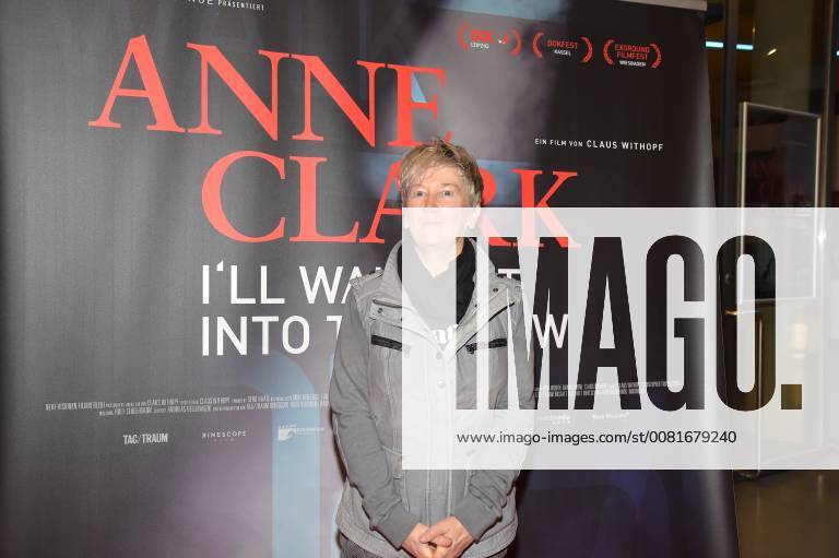 Anne Clark eine filmische Dokumentation ueber die Saengerin - I ll Walk out into Tomorrow - im Kino der Kulturbrauerei in Berlin am 2401.2018