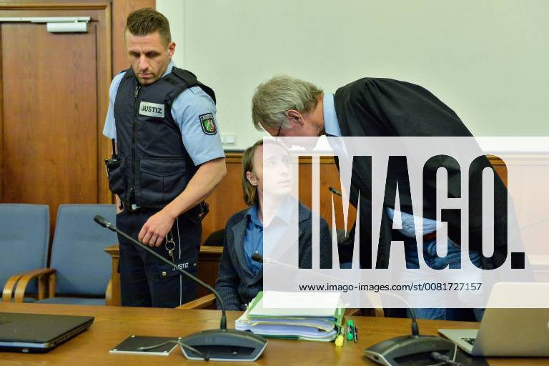 Themen der Woche Strafverfahren gegen den mutmaßlichen BVB - Attentäter Sergej W.am 29.01.2018 im Landgericht in Dortmund Sergej W. im Gerichtssaal