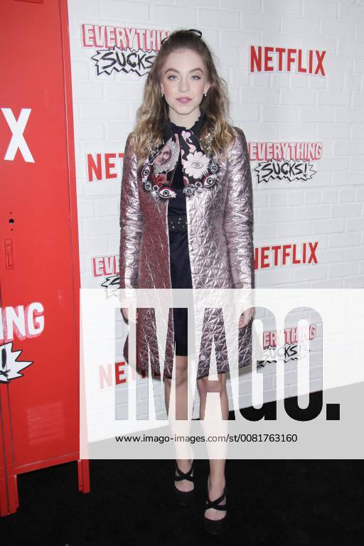 NEW YORK, NY - JANUARY 31: Sydney Sweeney at Netfix s Everything Sucks! series premiere at AMC 34th Street on January 31, 2018 in New York City.