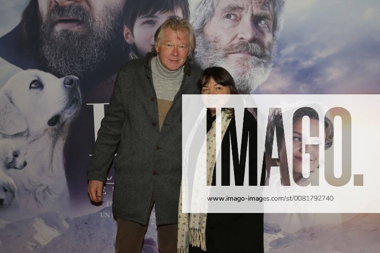Philippe Vincent et Myriam Boyer CELEBRITES : Avant Premiere Belle et Sebastien 3 - Paris - 04 02 2018 MichaelBaucher Panoramic