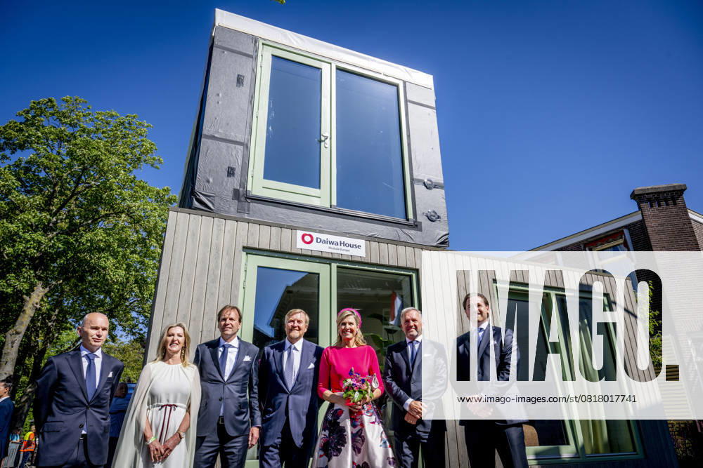 Utrecht Queen Maxima and King Willem-Alexander visited the Old Town Hall from 1375, which forms a whole with the IJsselpoort Montfoort and Daiwa House a company that specialises in sustainable and fast construction solutions in Montfoort. Â