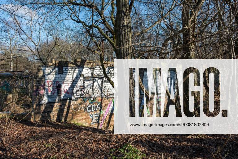 Das kuerzlich in einem Waldstueck wiederentdeckte Stueck Berliner Mauer (Foto vom 05.02.18) soll als Denkmal erhalten werden. Das Landesdenkmalamt leitete die Unterschutzstellung des Mauerabschnittes am Berliner S-Bahnhof Schoenholz ein, wie Kultursenator Klaus Lederer (Linke) am Montag (05.02.2018) mitteilte. Er sprach von einem einzigartigen historischen Dokument der Teilung der Stadt. Bei dem erst vor wenigen Wochen durch einen Heimatforscher bekanntgemachten Fund handelt es sich den Angaben zufolge um eine alte Ziegelmauer, die im Zuge der Spaltung von Ost- und West-Berlin als Teil der Berliner Mauer verwendet und gesichert wurde. Nach Bekanntwerden der Entdeckung war zunaechst davon ausgegangen worden, dass es sich um ein Stueck Ur-Mauer handeln koennte. (Siehe epd-Medlung vom 05.02.2018) Berliner Mauerfund soll Denkmal werden