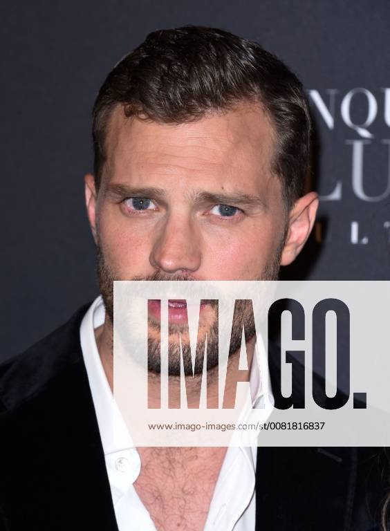 Fifty Shades of Grey 3 Premiere in Paris Jamie Dornan ( acteur ) lors du photocall pour l avant premiere du film 50 NUANCES PLUS CLAIRES a Paris CELEBRITES : Avant premiere du film 50 NUANCES PLUS CLAIRES - Paris - 06 02 2018 FedericoPestellini Panoramic