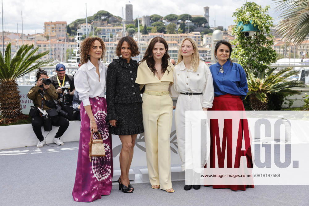 Cannes - Jury Photocall Leïla Slimani, Jury Member, Halle Berry, Jury President, Juliette Binoche, Jury Member, Alba Rohrwacher and Payal Kapadia pose during the Jury photocall at the 78th annual Cannes Film Festival at on May 13, 2025 in Cannes, France. Photo by Anne Barson ABACAPRESS.COM Cannes France