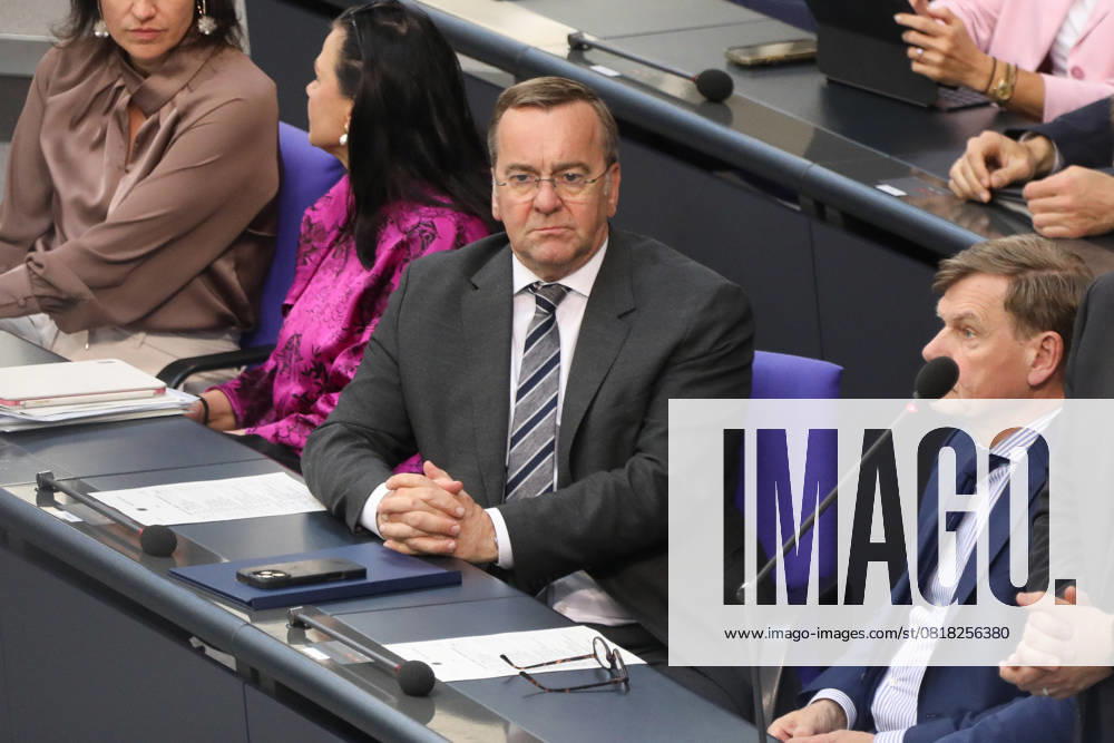 3. Plenarsitzung des Deutschen Bundestages Berlin, 14.5.2025 Bundesminister der Verteidigung Boris Pistorius bei der 3. Plenarsitzung des Deutschen Bundestages in Berlin Berlin Deutschland