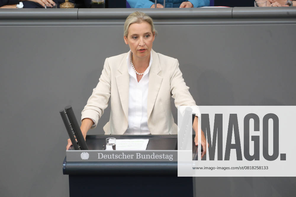 3. Plenarsitzung des Deutschen Bundestages Berlin, 14.5.2025 ALICE WEIDEL bei der 3. Plenarsitzung des Deutschen Bundestages in Berlin Berlin Deutschland