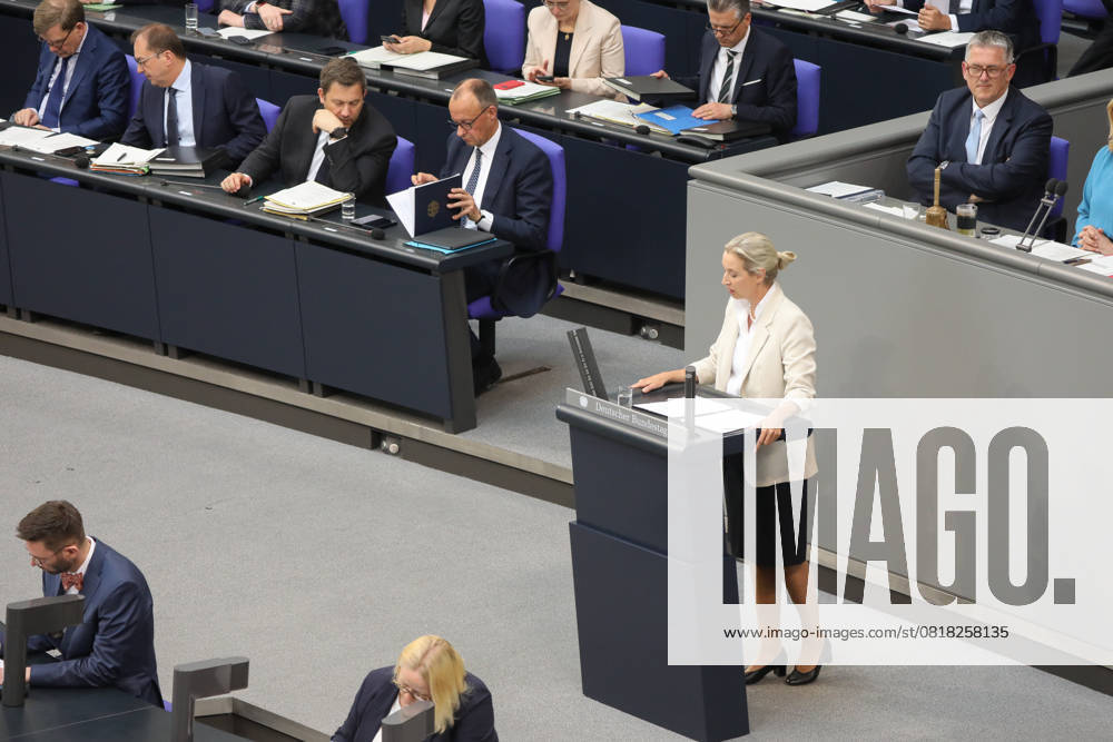 3. Plenarsitzung des Deutschen Bundestages Berlin, 14.5.2025 ALICE WEIDEL bei der 3. Plenarsitzung des Deutschen Bundestages in Berlin Berlin Deutschland