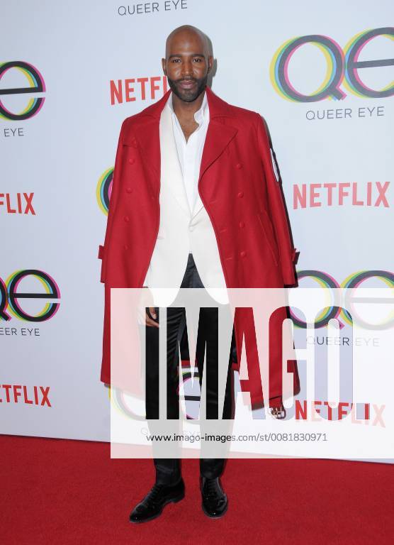 West Hollywood, CA, U.S. - 07 February 2018 - West Hollywood, California - Kamaro Brown. Netflix s Queer Eye Season 1 Premiere held at the Pacific Design Center. Photo Credit: Birdie Thompson AdMedia West Hollywood U.S. - ZUMAa123 20180207_zaa_a123_142