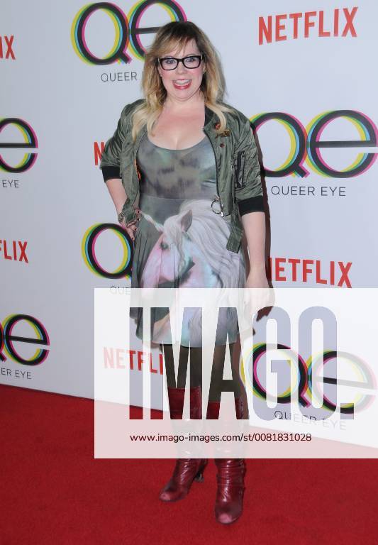 West Hollywood, CA, U.S. - 07 February 2018 - West Hollywood, California - Kristen Vangsness. Netflix s Queer Eye Season 1 Premiere held at the Pacific Design Center. Photo Credit: Birdie Thompson AdMedia West Hollywood U.S. - ZUMAa123 20180207_zaa_a123_186