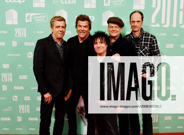 Zuerich,Schweiz, SWISS MUSIC AWARDS 2018. Bild zeigt Die Toten Hosen mit Frontmann Campino (GER)
