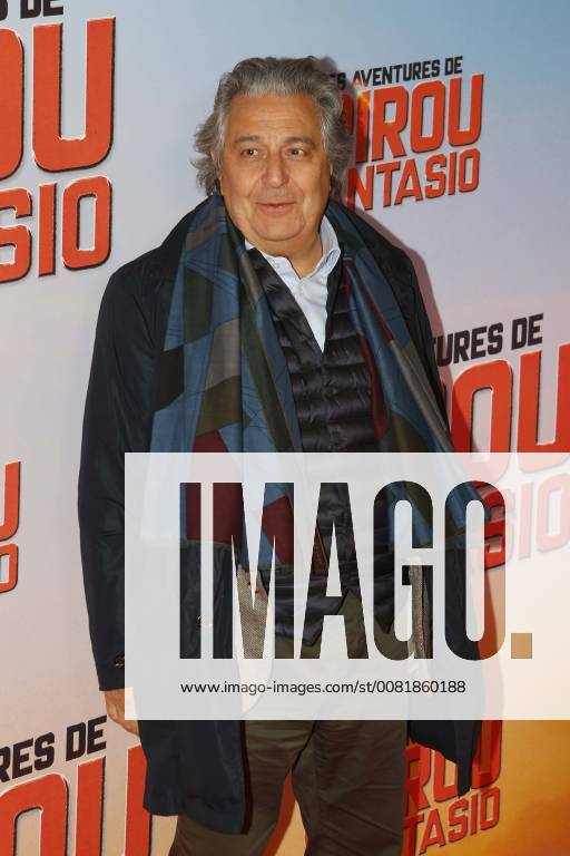 Christian Clavier CELEBRITES : Avant Premiere Spirou et Fantasio - Paris - 11 02 2018 MichaelBaucher Panoramic