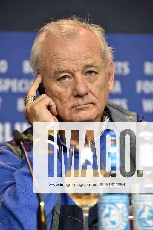 Bill Murray during the Isle Of Dogs press conference at the 68th Berlin International Film Festival Berlinale 2018 on February 15, 2018 in Berlin, Germany.