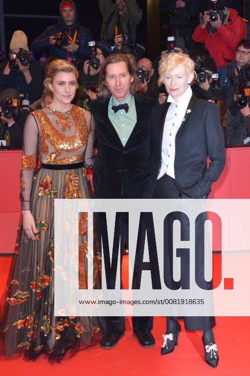68eme Festival International du film de Berlin. Ceremonie d ouverture. Premiere du film Isle of Dogs . BERLINALE 2018 Berlin international Film Festival Opening Ceremony Red Carpet and Premiere of the movie Isle of Dogs Bill Murray, Greta Gerwig, Bob Balaban, Bryan Cranston, Koyu Rankin, Wes Anderson, Liev Schreiber, Tilda Swinton, Jeff Goldblum, Kunichi Nomura Cecile de France, Chema Prado, Stephanie Zacharek, Jury President Tom Tykwer, jury members Ryuichi Sakamoto and Adele Romanski 224220 2018-02-15 Berlin Allemagne