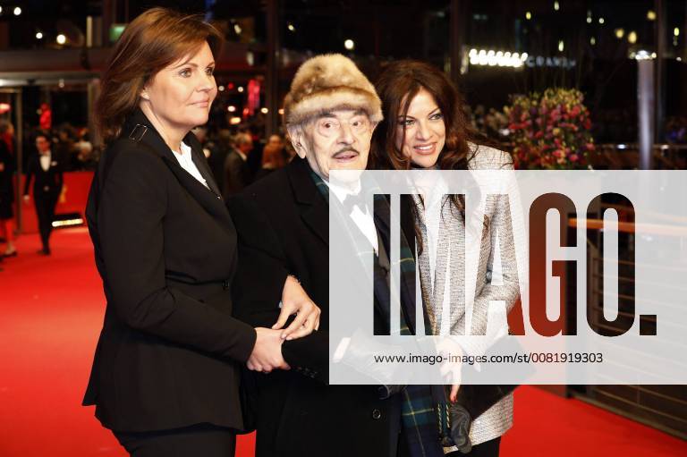 Artur Brauner and Alice Brauner attending the Opening Ceremony with the Isle of Dogs premiere at the 68th Berlin International Film Festival Berlinale 2018 at Berlinale Palast on February 15, 2018 in Berlin, Germany.