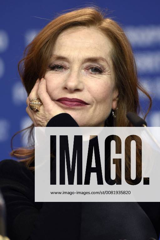 Isabelle Huppert during the Eva press conference at the 68th Berlin International Film Festival Berlinale 2018 at Hotel Grand Hyatt on February 17 in Berlin, Germany.