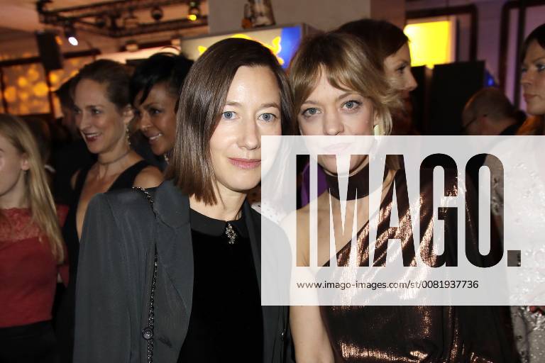 Johanna Wokalek und Heike Makatsch beim Empfang vom Medienboard Berlin Brandenburg im Rahmen der 68. Berlinale am 17.02.2018 in Berlin Medienboard Empfang in zur Berlinale 2018 in Berlin