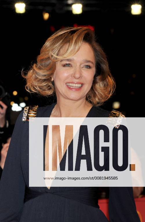 68th Berlin International Film Festival. Festival Internazionale del Cinema di Berlino 2018. Red Carpet film Mia Figlia- Daoughter of Mine . Pictured: Valeria Golino