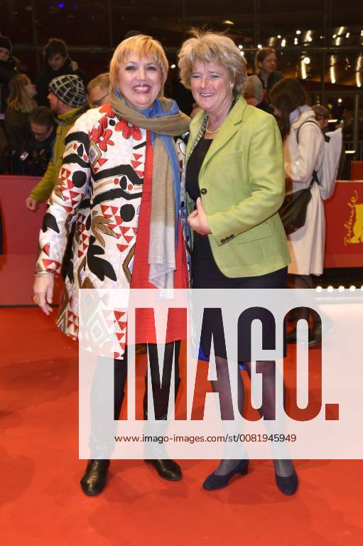 Claudia Roth and Monika Grütters attending the Figlia mia Daughter of Mine premiere at the 68th Berlin International Film Festival Berlinale 2018 at Berlinale-Palast on February 18, 2018 in Berlin, Germany.