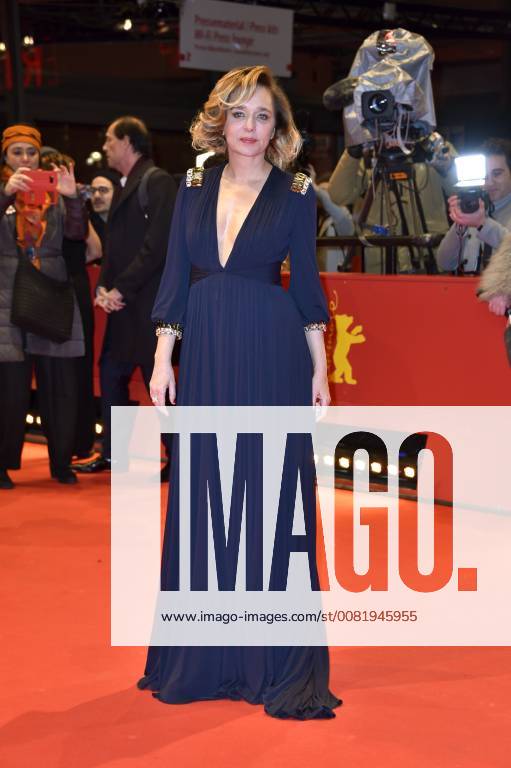 Valeria Golino attending the Figlia mia Daughter of Mine premiere at the 68th Berlin International Film Festival Berlinale 2018 at Berlinale-Palast on February 18, 2018 in Berlin, Germany.