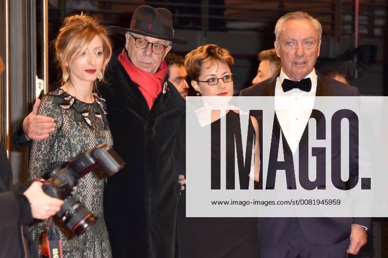 Alba Rohrwacher, Dieter Kosslick, Laura Bispuri and Udo Kier attending the Figlia mia Daughter of Mine premiere at the 68th Berlin International Film Festival Berlinale 2018 at Berlinale-Palast on February 18, 2018 in Berlin, Germany.