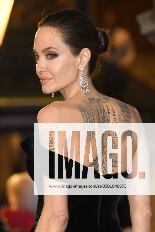 American actress Angelina Jolie attends the British Academy Film Awards (BAFTA) at the Royal Albert Hall in London. FEBRUARY 18th 2018 PTYx18273