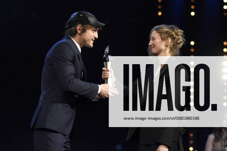 Franz Rogowski, Germany and Alba Rohrwacher attending the European Shooting Stars 2018 Award Ceremony at the 68th Berlin International Film Festival Berlinale 2018 at Berlinale-Palast on February 19, 2018 in Berlin, Germany.